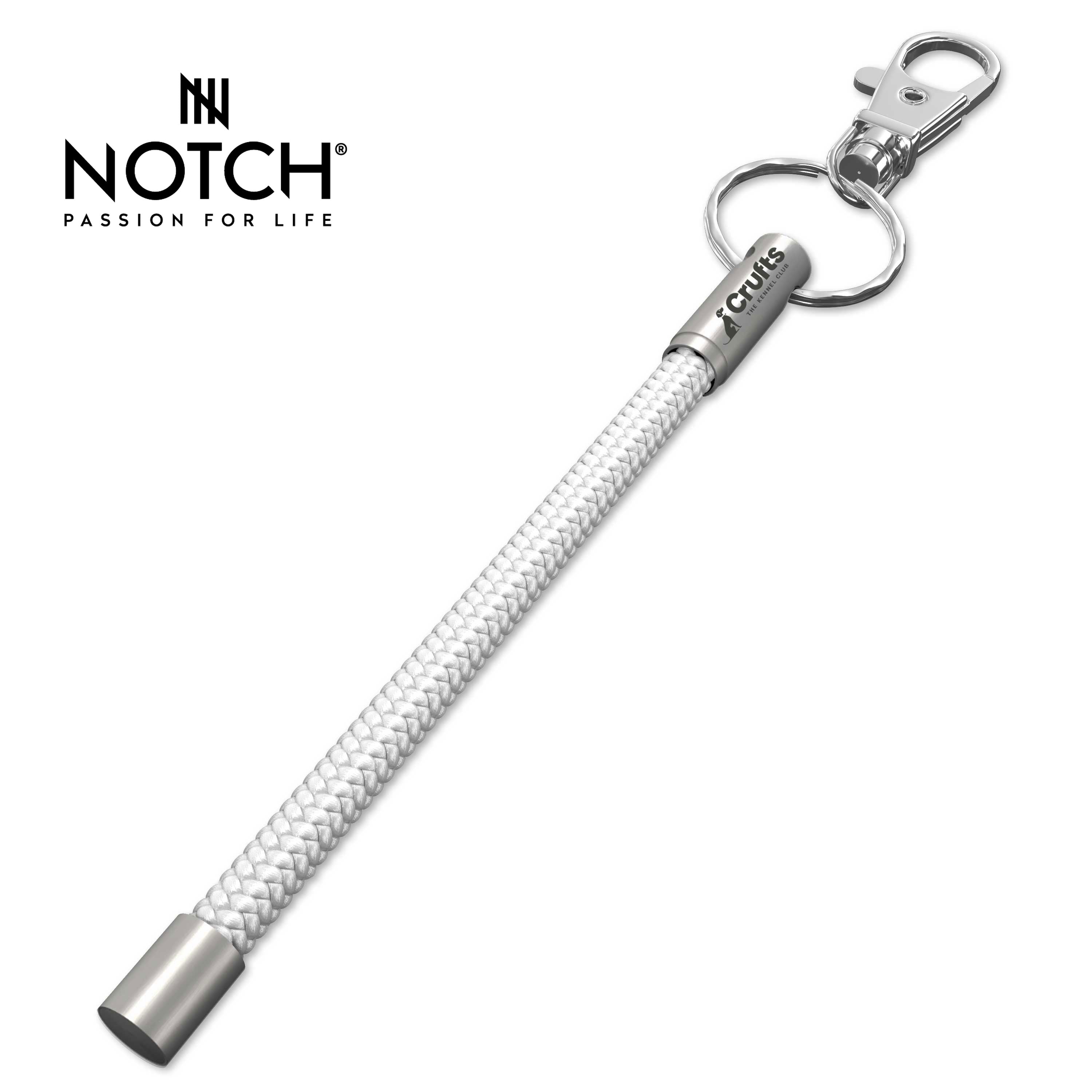 Crufts Cord NOTCH Tale - White