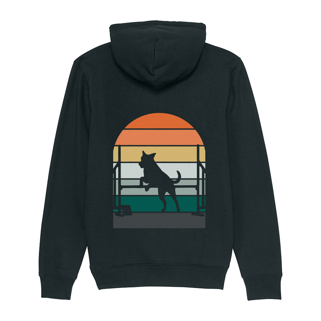 Royal Kennel Club Vintage Hurdle Dog Agility Hoodie | 100% Organic Cotton