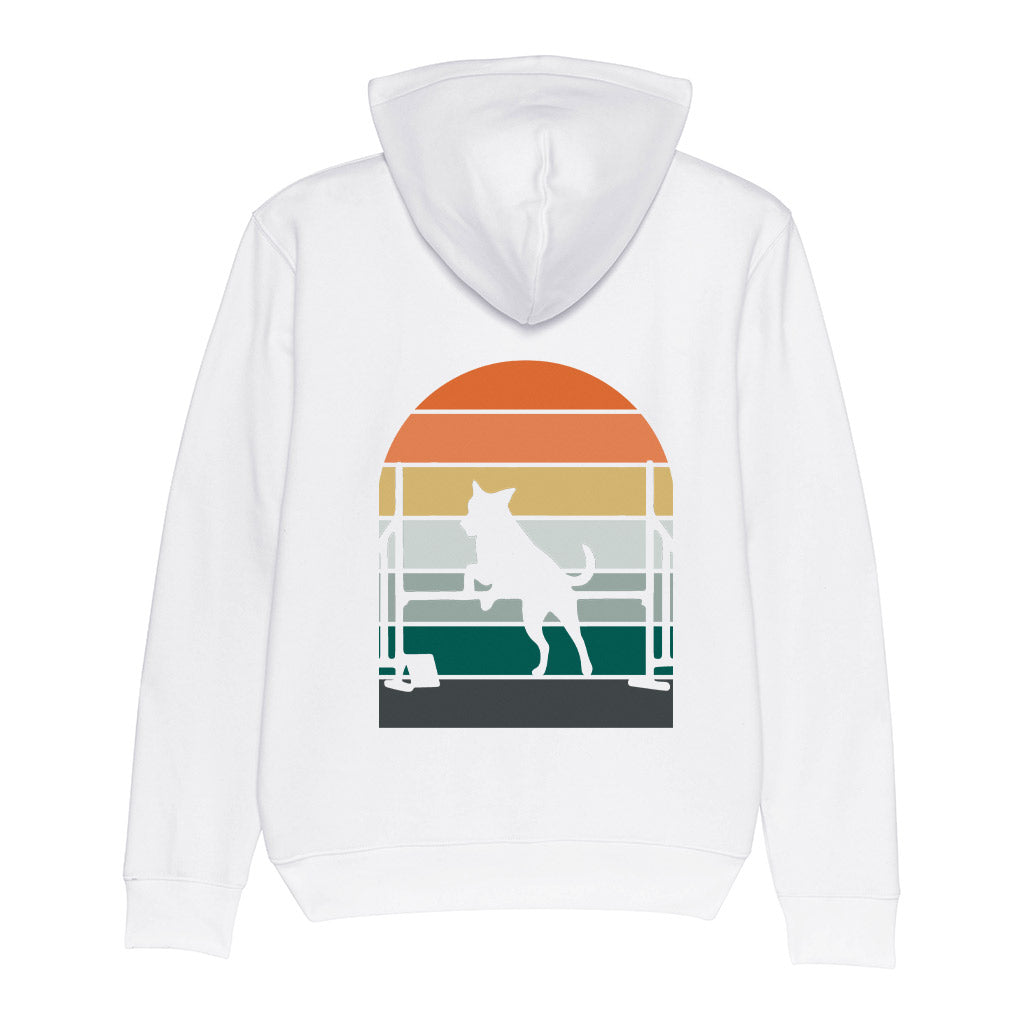 Royal Kennel Club Vintage Hurdle Dog Agility Hoodie | 100% Organic Cotton