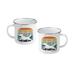 Official Royal Kennel Club Vintage Slalom Dog Enamel Mug | 10oz