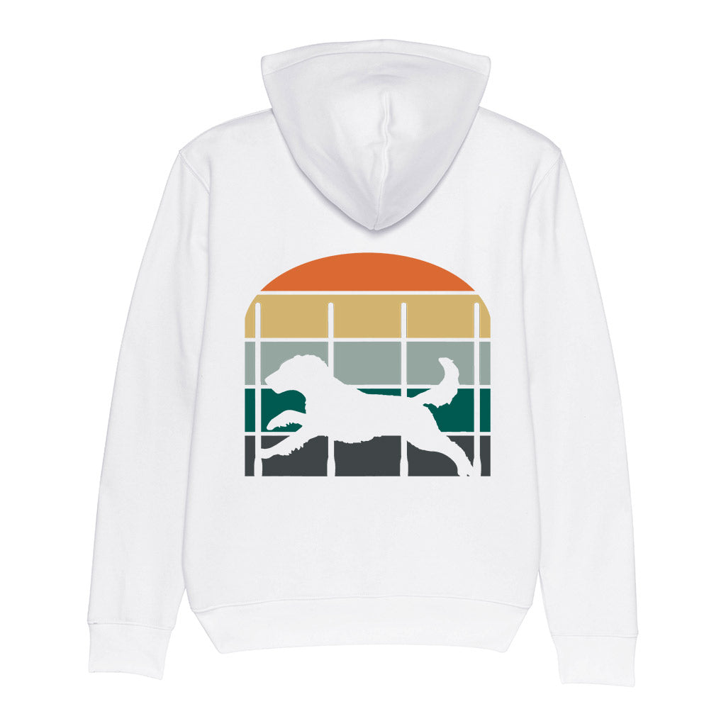 Official Royal Kennel Club Vintage Slalom Dog Agility Hoodie | 100% Organic Cotton
