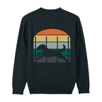 Royal Kennel Club Vintage Slalom Dog Agility Sweatshirt | 100% Organic Cotton