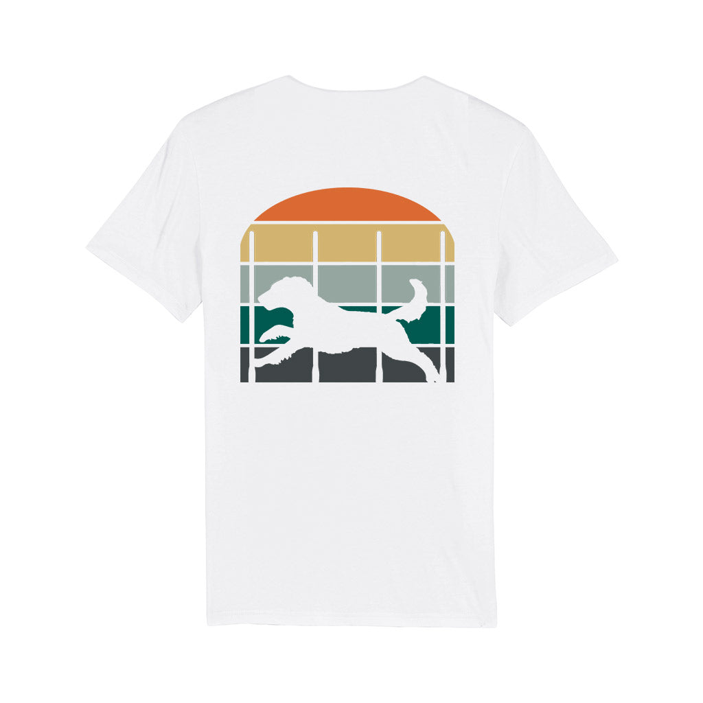 Royal Kennel Club Vintage Slalom Dog Agility T-Shirt | 100% Organic Cotton