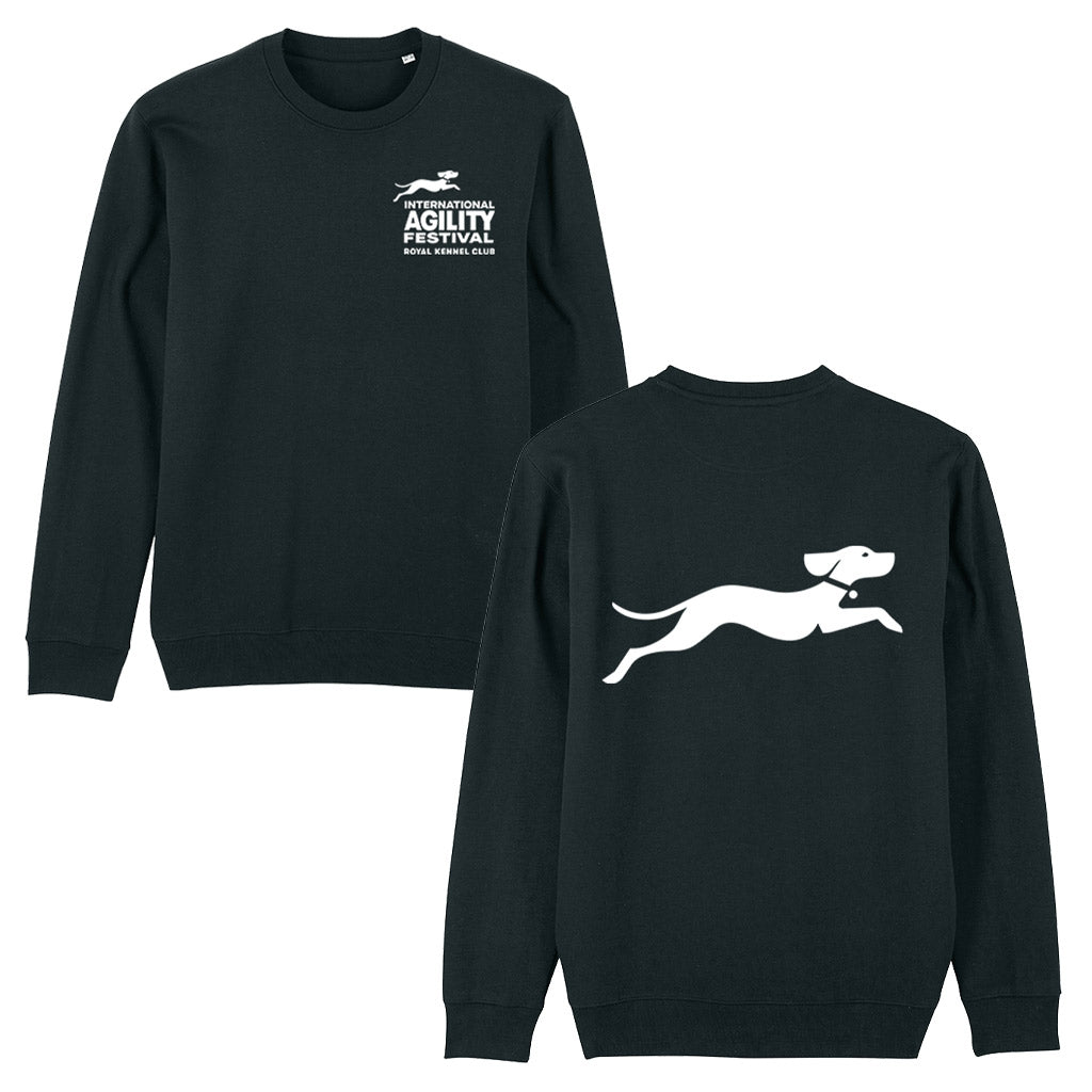 Official Royal Kennel Club International Agility Festival Sweatshirt | Organic Cotton