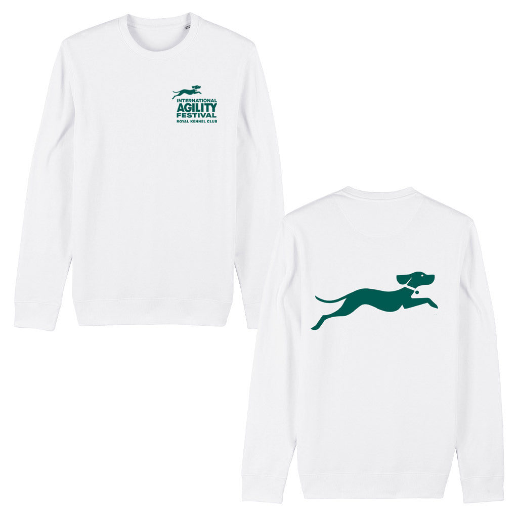 Official Royal Kennel Club International Agility Festival Sweatshirt | Organic Cotton