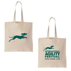 Official Royal Kennel Club International Agility Festival Canvas Tote Bag | 100% Cotton
