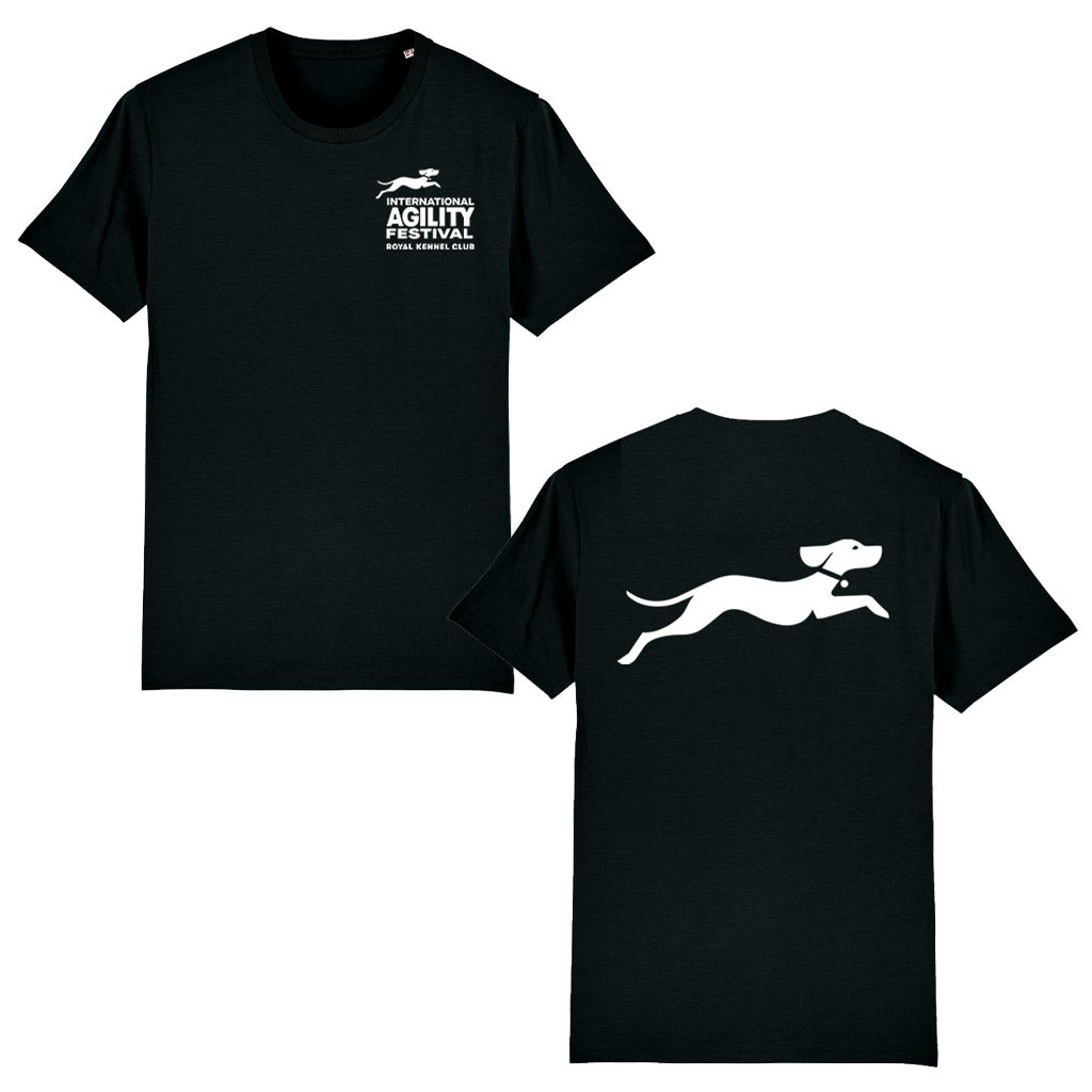 Official Royal Kennel Club International Agility Festival T-Shirt | 100% Organic Cotton