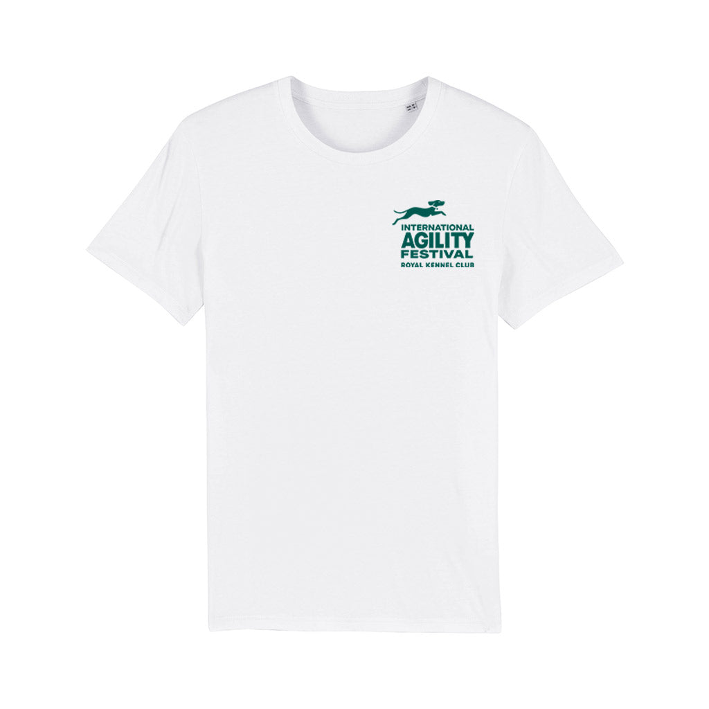 Official Royal Kennel Club International Agility Festival T-Shirt | 100% Organic Cotton