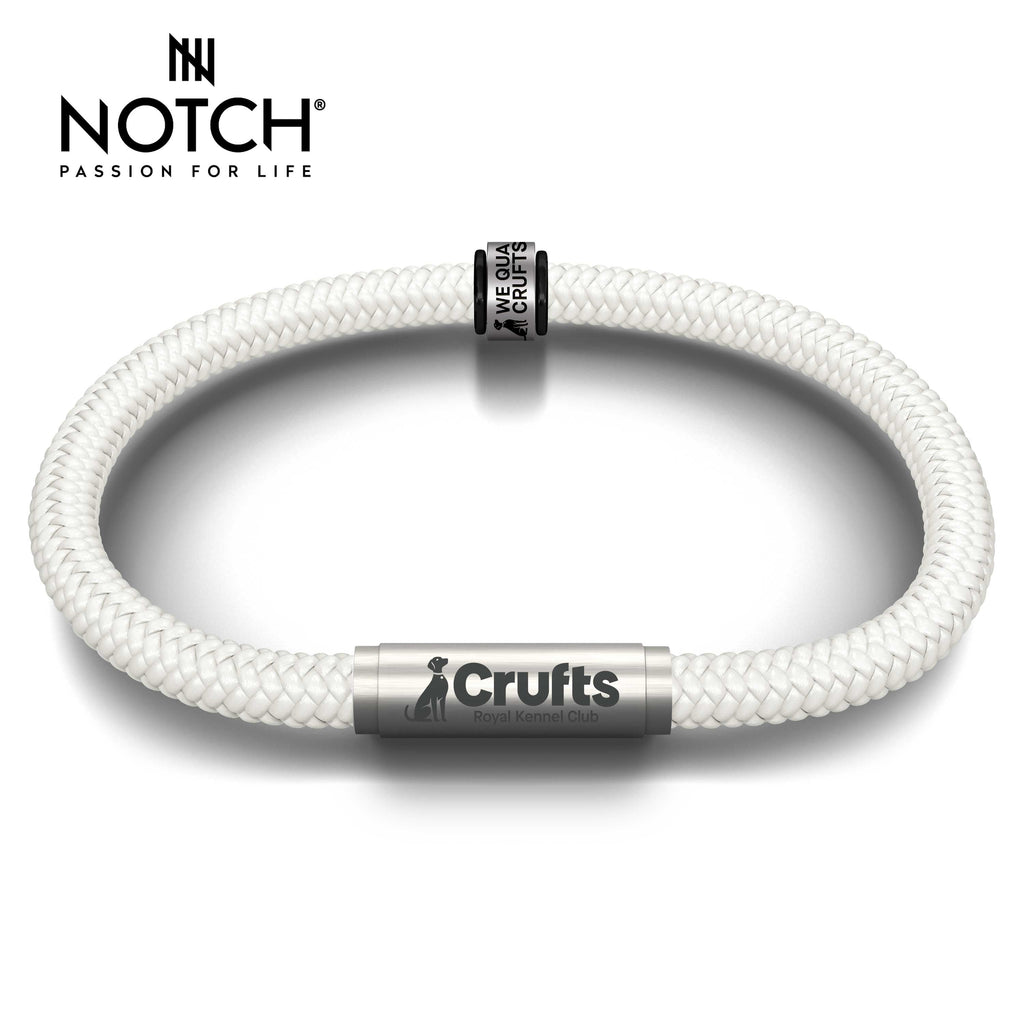 We Qualified Crufts 2026 Cord Bracelet and Notch Charm