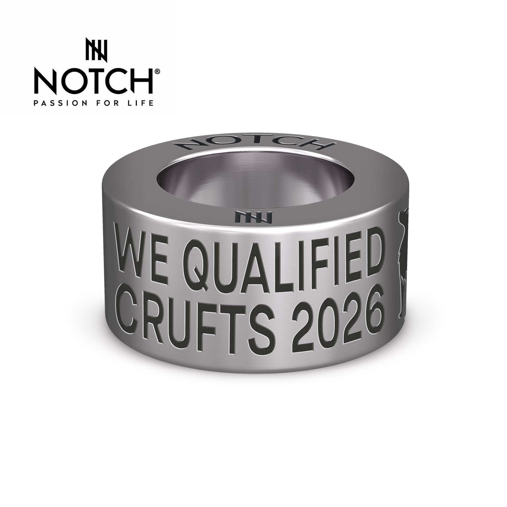 We Qualified Crufts 2026 NOTCH Charm