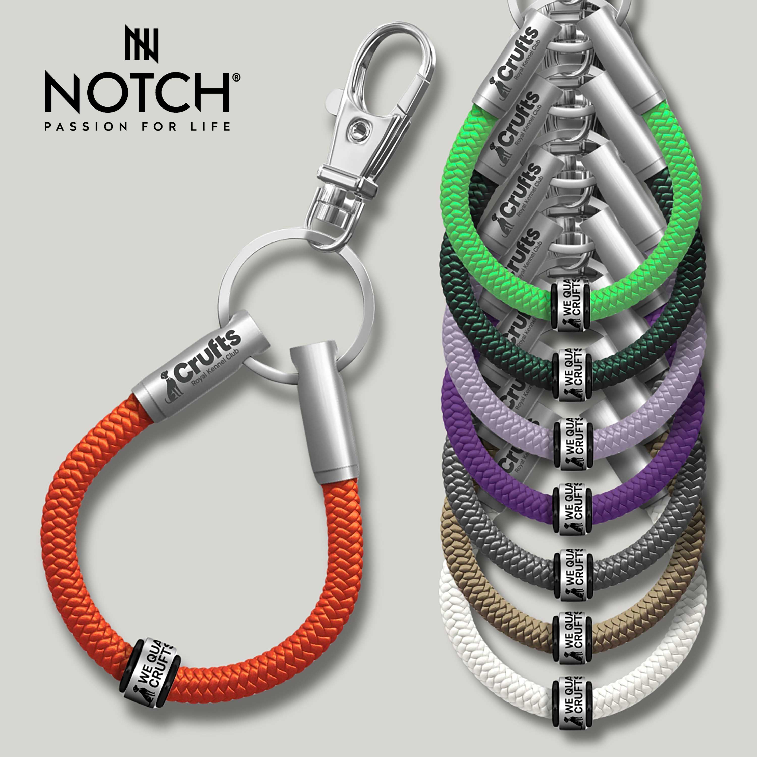 We Qualified Crufts 2026 Loop and Notch Charm